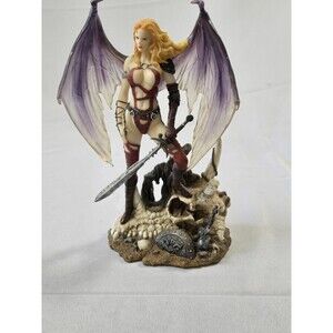 Myths And Legends Guardian Of The Sword Sculpture Figure RARE 10” 2004 NO BOX